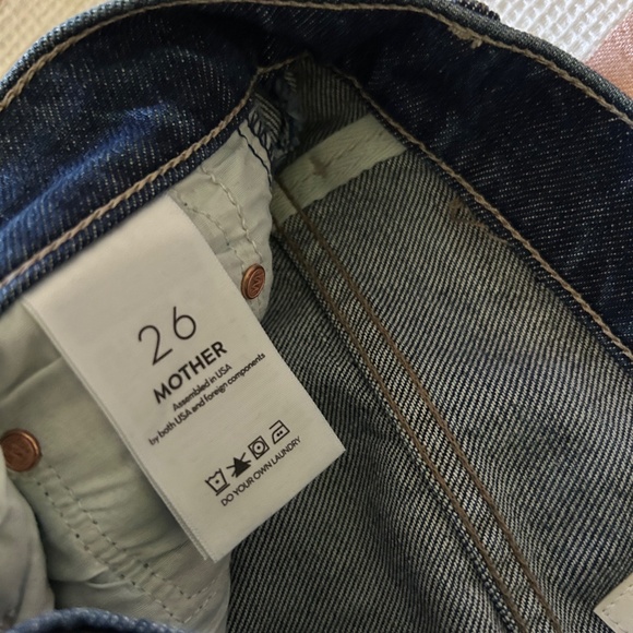 MOTHER The Half Pipe High-Rise Ankle Jeans Size 26 - Picture 9 of 10